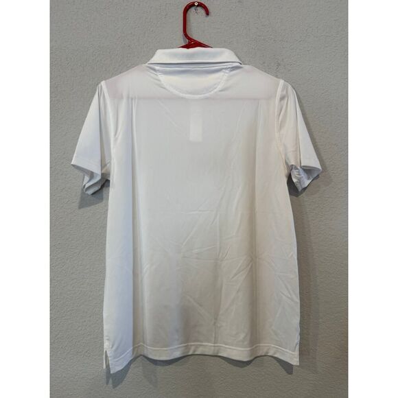 Chubbies Boy's Size Large Short Sleeve Polo Shirt White NWT - Picture 2 of 4